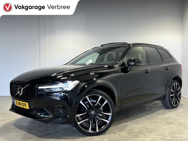 Volvo XC60 2.0 Recharge T6 AWD R-Design | Navigatie/Android/Apple Carplay | LM Velgen 22" | Voorstoelen Verwarmd | Lederen Bekleding | Cruise Control Adaptief | Airco |
