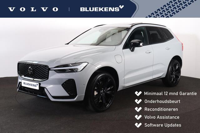 Volvo XC60 T6 Recharge AWD Plus Black Edition - Panorama/schuifdak - IntelliSafe Assist & Surround - 360º Camera - Harman/Kardon audio - Verwarmde voorstoelen, stuur & achterbank - Parkeersensoren voor & achter - Elektr. bedienb. voorstoelen met geheugen - Head up d