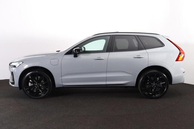 Volvo XC60 T6 Recharge AWD Plus Black Edition - Panorama/schuifdak - IntelliSafe Assist & Surround - 360º Camera - Harman/Kardon audio - Verwarmde voorstoelen, stuur & achterbank - Parkeersensoren voor & achter - Elektr. bedienb. voorstoelen met geheugen - Head up d