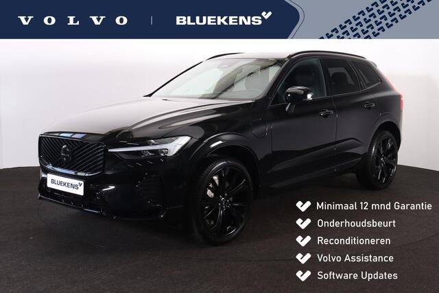 Volvo XC60 T6 Recharge AWD Black Edition Plus - Panorama/schuifdak - IntelliSafe Assist & Surround - 360º Camera - Harman/Kardon audio - Verwarmde voorstoelen, stuur & achterbank - Parkeersensoren voor & achter - Elektr. bedienb. voorstoelen met geheugen - Head up d