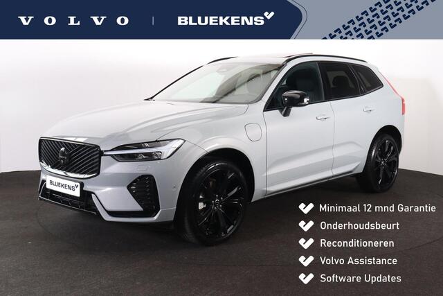 Volvo XC60 T6 Recharge AWD Plus Black Edition - Panorama/schuifdak - IntelliSafe Assist & Surround - 360º Camera - Harman/Kardon audio - Adaptieve LED koplampen - Verwarmde voorstoelen, stuur & achterbank - Parkeersensoren voor & achter - Elektr. bedienb. voorstoele