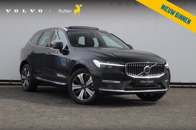 Volvo XC60 350PK Automaat T6 AWD Plus Bright / Navigatie / Elektrisch glazen schuif-kanteldak / Leren bekleding / Elektrisch verstelbare stoelen met geheugen / Stuur & Stoelverwarming / Achteruitrijcamera / Elektrische achterklep / Cruise control