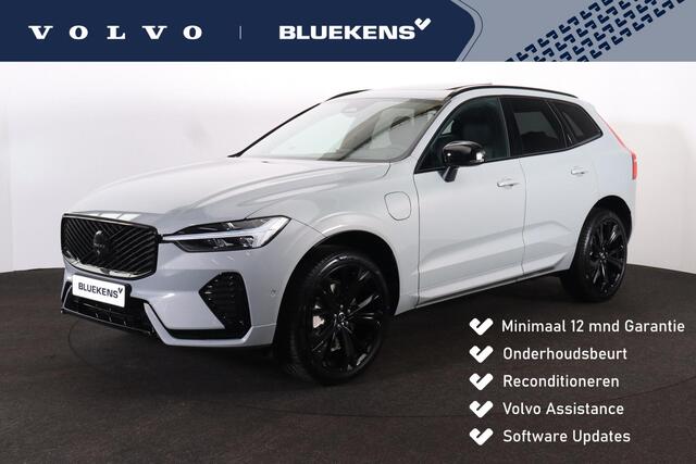 Volvo XC60 T6 Recharge AWD Plus Black Edition - Panorama/schuifdak - IntelliSafe Assist & Surround - 360º Camera - Harman/Kardon audio - Verwarmde voorstoelen, stuur & achterbank - Parkeersensoren voor & achter - Elektr. bedienb. voorstoelen met geheugen - Head up d