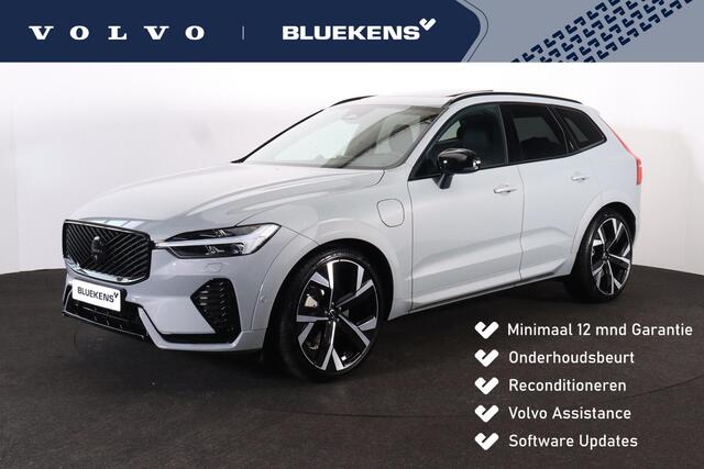 Volvo XC60 T8 Recharge AWD Ultra Black Edition Exec - Luchtvering - Panorama/schuifdak - IntelliSafe Assist & Surround - 360º Camera - Bowers & Wilkins audio - Adaptieve LED koplampen - Verwarmde voorstoelen, stuur & achterbank - Parkeersensoren voor & achter - Elek