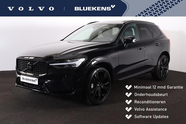 Volvo XC60 T8 Recharge AWD Plus Black Edition - Panorama/schuifdak - IntelliSafe Assist & Surround - Harman/Kardon audio - Adaptieve LED koplampen - Parkeercamera achter - Verwarmde voorstoelen, stuur & achterbank - Parkeersensoren voor & achter - Elektr. bedienb. v