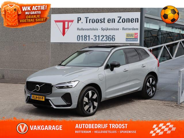 Volvo XC60 2.0 T8 Plug-in hybrid AWD Dark Panoramadak! Stoelverwarming v+a/Stuurverwarming/Harman kardon audio/360 graden camera/Elektrische stoelen met geheugen/Adaptieve cruis control/Lane assist/Apple carplay/Elektrische achterklep