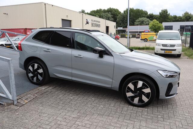 Volvo XC60 2.0 T8 Plug-in hybrid AWD Dark Panoramadak! Stoelverwarming v+a/Stuurverwarming/Harman kardon audio/360 graden camera/Elektrische stoelen met geheugen/Adaptieve cruis control/Lane assist/Apple carplay/Elektrische achterklep