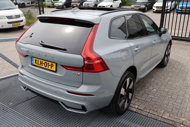 Volvo XC60 2.0 T8 Plug-in hybrid AWD Dark Panoramadak! Stoelverwarming v+a/Stuurverwarming/Harman kardon audio/360 graden camera/Elektrische stoelen met geheugen/Adaptieve cruis control/Lane assist/Apple carplay/Elektrische achterklep