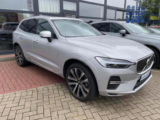 Volvo XC60 2.0 T8 455 pk Plug-in hybrid AWD Ultimate Bright Long Range Trekhaak Panoramadak 360 Camera Head-Up Display Harman Kardon Audio Elektrische Stoelen 21 Inch Velgen Pilot Assist ACC Stuurverwarming Stoelverwarming Apple Carplay Android Auto S Vol Opties 1e