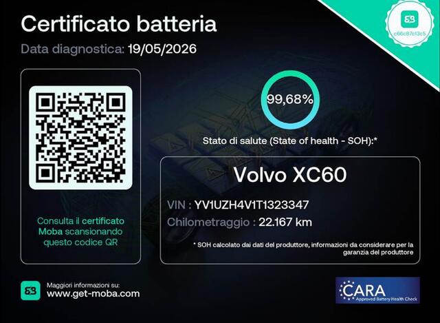 Volvo XC60 2.0 T6 Plug-in hybrid AWD Black Edition | FACELIFT | Bowers & Wilkins | PANORAMADAK | LEDER *SOH 99.68%* .