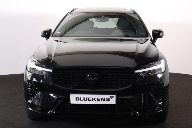 Volvo XC60 T6 Recharge AWD Ultra Black Edition - Panorama/schuifdak - IntelliSafe Assist & Surround - 360º Camera - Harman/Kardon audio - Adaptieve LED koplampen - Verwarmde voorstoelen, stuur & achterbank - Parkeersensoren voor & achter - Elektr. bedienb. voorstoel