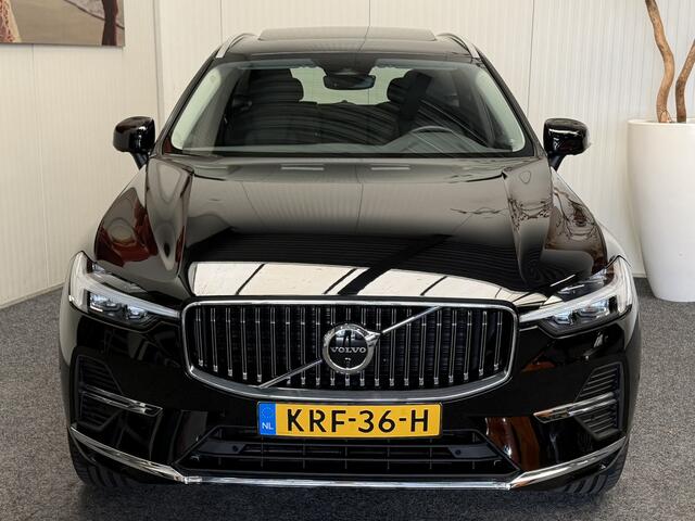Volvo XC60 2.0 T6 Plug-in hybrid AWD Inscription PANORAMA SCHUIF/KANTELDAK NAVIGATIE ADAPTIVE CRUISE CONTROL STOEL/STUURVERWARMING 360 CAMERA APPLE CARPLAY/ANDROID RIJSTROOKSENSOREN ZEER MOOI !!