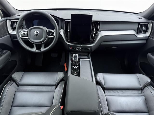 Volvo XC60 T6 350pk Ultra Black Edition / Luchtvering / Contourstoelen / Panorama dak / HUD / 360 graden camera /