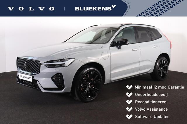 Volvo XC60 T6 Recharge AWD Plus Black Edition - Panorama/schuifdak - IntelliSafe Assist & Surround - 360º Camera - Harman Kardon audio - Adaptieve LED koplampen - Verwarmde voorstoelen, stuur & achterbank - Parkeersensoren voor & achter - Elektr. bedienb. voorstoele