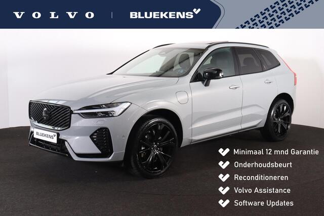 Volvo XC60 T6 Recharge AWD Plus Black Edition - Panorama/schuifdak - IntelliSafe Assist & Surround - 360º Camera - Harman Kardon audio - Adaptieve LED koplampen - Verwarmde voorstoelen, stuur & achterbank - Parkeersensoren voor & achter - Elektr. bedienb. voorstoele