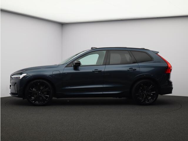 Volvo XC60 T6 AWD Plug-in hybrid Ultra Black Edition / Trekhaak / Luchtvering / Privacy glass / Harman Kardon / 360 camera / Stoel+stuur+achterbankverwarming
