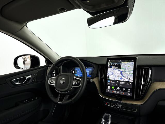 Volvo XC60 T6 Plug-in hybrid AWD Ultra Dark | SOH 100% | Panoramadak | 360° camera | Luchtvering | Head-up display | Luchtvering | Stoel- en stuurverwarming | Trekhaak