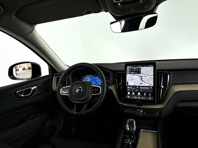 Volvo XC60 T6 Plug-in hybrid AWD Ultra Dark | SOH 100% | Panoramadak | 360° camera | Luchtvering | Head-up display | Luchtvering | Stoel- en stuurverwarming | Trekhaak