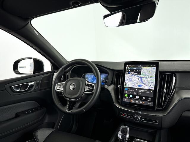 Volvo XC60 T6 Plug-in hybrid AWD Ultra Black Edition | SOH 100% | Panoramadak | 360° camera | Luchtvering | Head-up display | Luchtvering | Stoel- en stuurverwarming | Trekhaak