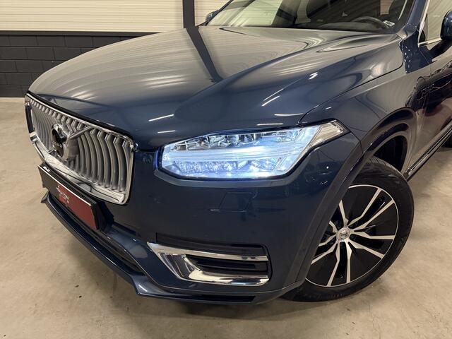 Volvo XC90 T8 Recharge AWD Inscription 7P. PANO/LUCHTVERING/TREKHAAK/H&K/360CAMERA/ACC/PILOT-ASSIST/LEER-SPORT/MEMORY/KEYLESS/CARPLAY/STANDKACHEL/PRIVACY/NET GROTE OH BEURT GEHAD!!
