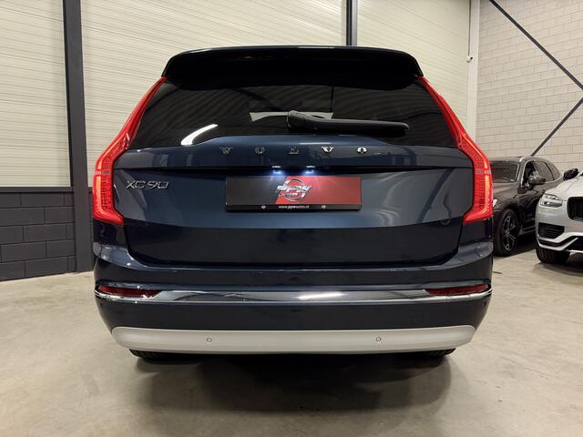 Volvo XC90 T8 Recharge AWD Inscription 7P. PANO/LUCHTVERING/TREKHAAK/H&K/360CAMERA/ACC/PILOT-ASSIST/LEER-SPORT/MEMORY/KEYLESS/CARPLAY/STANDKACHEL/PRIVACY/NET GROTE OH BEURT GEHAD!!