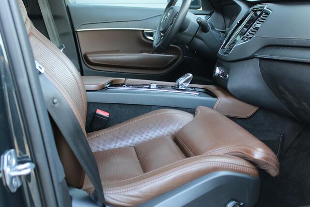 Volvo XC90 2.0 T8 Twin Engine AWD Inscription 7 Pers - Panoramadak - Stoelmassage - Stoelkoeling Lederen bekleding - Harman Cardon - Head-up - Adaptive cruise control