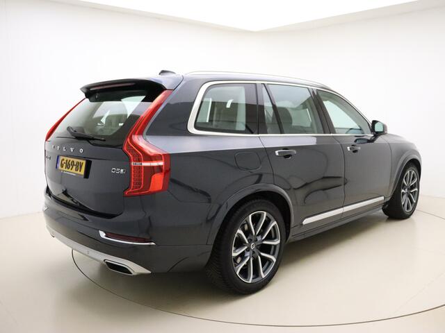 Volvo XC90 D5 240pk AWD Inscription / 1e Eig. / Luchtvering / Massage / Head-Up / 360 Camera / Pano / Blond Nappa Leder / DAB / Hout inleg / Polestar Optimalisatie / Standkachel /