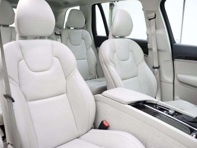 Volvo XC90 D5 240pk AWD Inscription / 1e Eig. / Luchtvering / Massage / Head-Up / 360 Camera / Pano / Blond Nappa Leder / DAB / Hout inleg / Polestar Optimalisatie / Standkachel /