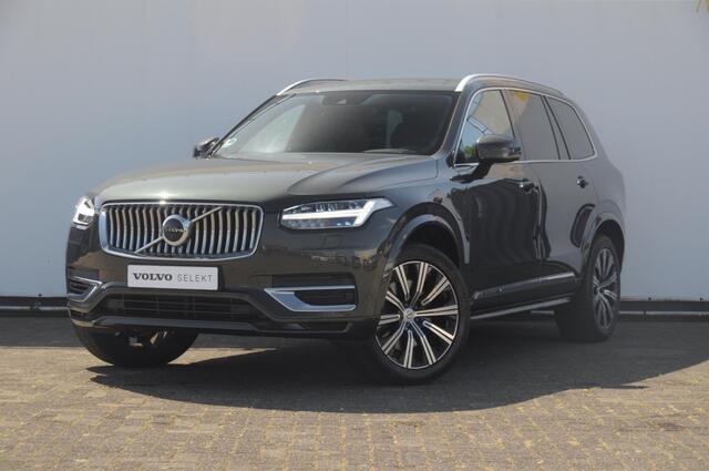 Volvo XC90 T8 390PK Automaat Recharge AWD Inscription / Adaptieve cruise control / BLIS / Parkeersensoren met 360 camera / stoel - en stuurwielverwarming / Standkachel / Trekhaak / Keyless entry / Harman Kardon audio / Elektrische stoelen