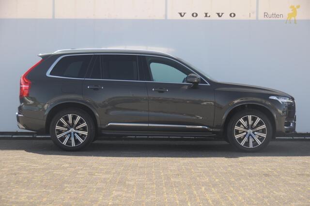 Volvo XC90 T8 390PK Automaat Recharge AWD Inscription / Adaptieve cruise control / BLIS / Parkeersensoren met 360 camera / stoel - en stuurwielverwarming / Standkachel / Trekhaak / Keyless entry / Harman Kardon audio / Elektrische stoelen