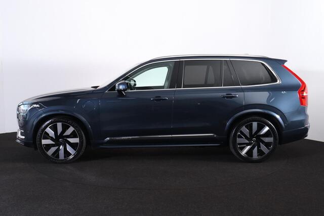 Volvo XC90 T8 Recharge AWD Ultimate Bright - LONG RANGE - Luchtvering - Panorama/schuifdak - IntelliSafe Assist & Surround - 360º Camera - Bowers & Wilkins audio - Verwarmde voorstoelen, stuur & achterbank - Parkeersensoren voor & achter - Elektr. bedienb. voorstoel