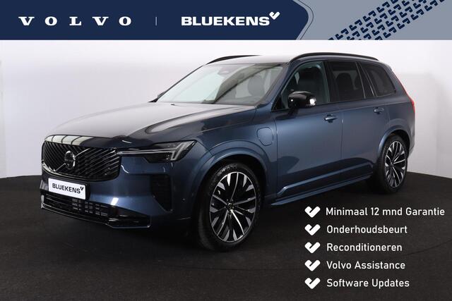 Volvo XC90 T8 Recharge AWD Plus Dark - LONG RANGE - Luchtvering - IntelliSafe Assist & Surround - 360º Camera - Bowers & Wilkins audio - Verwarmde voorstoelen, stuur & achterbank - Parkeersensoren voor & achter - Elektr. bedienb. voorstoelen met geheugen - Head up d