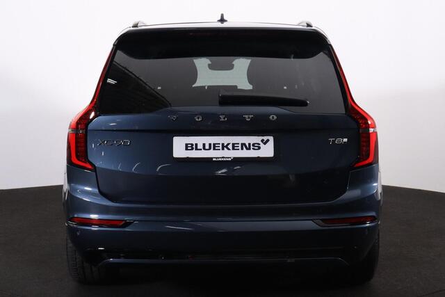 Volvo XC90 T8 Recharge AWD Plus Dark - LONG RANGE - Luchtvering - IntelliSafe Assist & Surround - 360º Camera - Bowers & Wilkins audio - Verwarmde voorstoelen, stuur & achterbank - Parkeersensoren voor & achter - Elektr. bedienb. voorstoelen met geheugen - Head up d