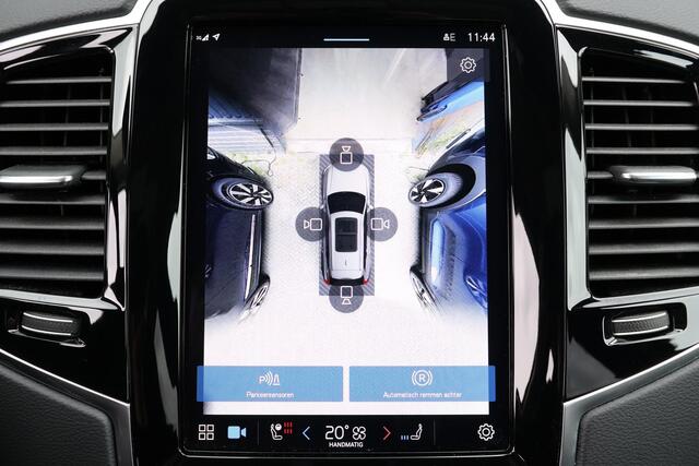 Volvo XC90 T8 Recharge AWD Ultimate Dark - LONG RANGE - Panorama/schuifdak - IntelliSafe Assist & Surround - 360º Camera - Bowers & Wilkins audio - Adaptieve LED koplampen - Verwarmde voorstoelen, stuur & achterbank - Parkeersensoren voor & achter - Elektr. bedienb.