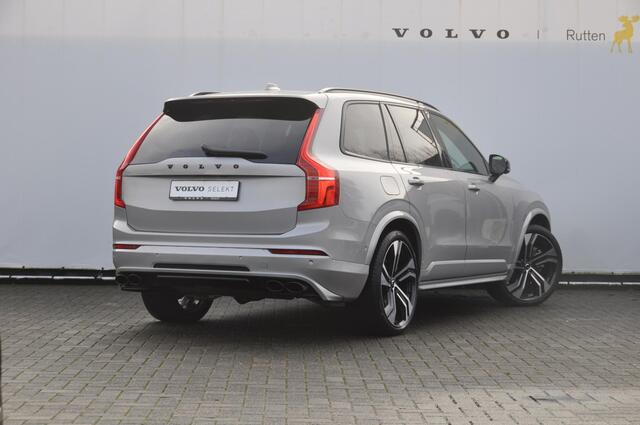 Volvo XC90 T8 455PK Automaat Recharge AWD Ultimate Dark HEICO / Luchtvering / Panoramisch schuif en kantel dak / Head-Up Display / Google Services / Adaptieve Cruise Control / Harman Kardon Audio/