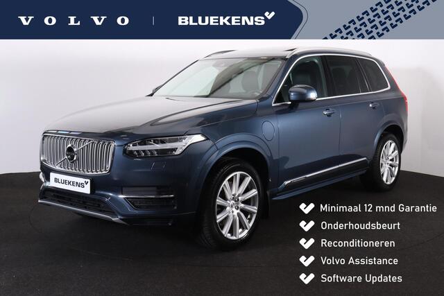 Volvo XC90 T8 Recharge AWD Inscription Intro Edition - Panorama/schuifdak - IntelliSafe Assist & Surround - 360º Camera - Adaptieve LED koplampen - Verwarmde voorstoelen, stuur & achterbank - Parkeersensoren voor & achter - Elektr. bedienb. voorstoelen met geheugen 