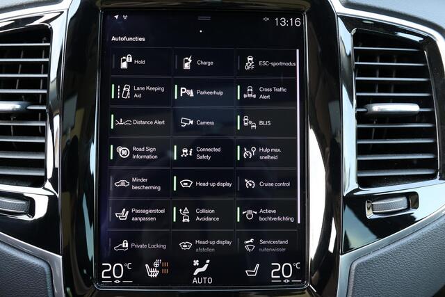 Volvo XC90 T8 Recharge AWD Inscription Intro Edition - Panorama/schuifdak - IntelliSafe Assist & Surround - 360º Camera - Adaptieve LED koplampen - Verwarmde voorstoelen, stuur & achterbank - Parkeersensoren voor & achter - Elektr. bedienb. voorstoelen met geheugen 