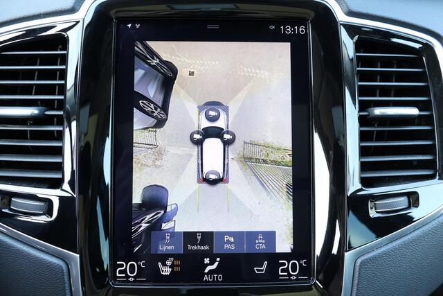 Volvo XC90 T8 Recharge AWD Inscription Intro Edition - Panorama/schuifdak - IntelliSafe Assist & Surround - 360º Camera - Adaptieve LED koplampen - Verwarmde voorstoelen, stuur & achterbank - Parkeersensoren voor & achter - Elektr. bedienb. voorstoelen met geheugen 