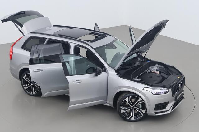 Volvo XC90 T8 Recharge Ultra Dark | 22 Inch | Luchtvering | Head-Up | Massage+Ventilatie | 360° Camera | Panoramadak