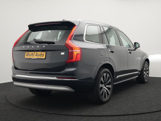 Volvo XC90 T8 Recharge AWD Inscription Plug In Hybrid 394pk 7 Persoons Dealer O.H. INCL BTW PHEV | Lederen Sportstoelen Memory | Pilot Assist | Trekhaak af Fabriek | Adaptive Cruise | Navigatie | Camera | Apple Carplay | L.M. 20" | DAB |