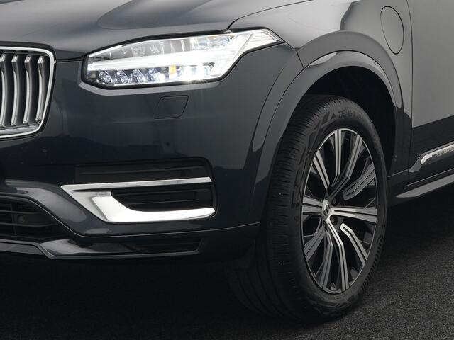 Volvo XC90 T8 Recharge AWD Inscription Plug In Hybrid 394pk 7 Persoons Dealer O.H. INCL BTW PHEV | Lederen Sportstoelen Memory | Pilot Assist | Trekhaak af Fabriek | Adaptive Cruise | Navigatie | Camera | Apple Carplay | L.M. 20" | DAB |