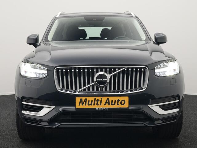 Volvo XC90 T8 Recharge AWD Inscription Plug In Hybrid 394pk 7 Persoons Dealer O.H. INCL BTW PHEV | Lederen Sportstoelen Memory | Pilot Assist | Trekhaak af Fabriek | Adaptive Cruise | Navigatie | Camera | Apple Carplay | L.M. 20" | DAB |