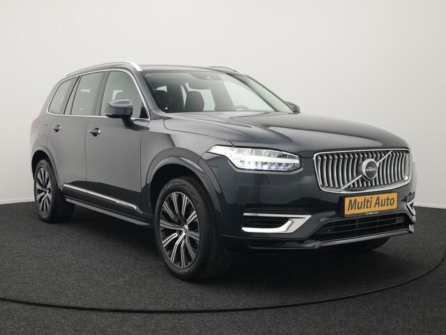 Volvo XC90 T8 Recharge AWD Inscription Plug In Hybrid 394pk 7 Persoons Dealer O.H. INCL BTW PHEV | Lederen Sportstoelen Memory | Pilot Assist | Trekhaak af Fabriek | Adaptive Cruise | Navigatie | Camera | Apple Carplay | L.M. 20" | DAB |