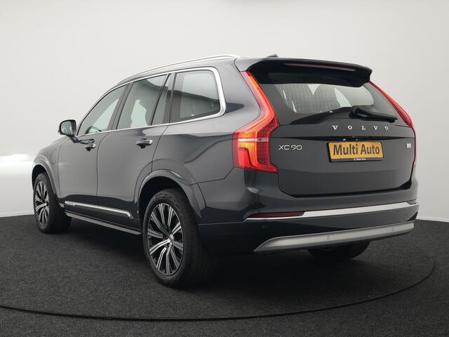 Volvo XC90 T8 Recharge AWD Inscription Plug In Hybrid 394pk 7 Persoons Dealer O.H. INCL BTW PHEV | Lederen Sportstoelen Memory | Pilot Assist | Trekhaak af Fabriek | Adaptive Cruise | Navigatie | Camera | Apple Carplay | L.M. 20" | DAB |