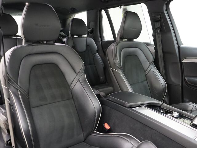 Volvo XC90 T8 390pk AWD R-Design / Head-Up / Trekhaak / Nubuck / 360 Camera / ACC / BLIS / Flippers / Kinderzitje / Harman&Kardon / Elektr. Stoelen / Alarm 3 / Keyless / 20'' / Full-LED /