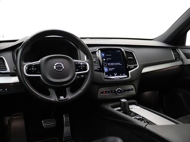 Volvo XC90 T8 390pk AWD R-Design / Head-Up / Trekhaak / Nubuck / 360 Camera / ACC / BLIS / Flippers / Kinderzitje / Harman&Kardon / Elektr. Stoelen / Alarm 3 / Keyless / 20'' / Full-LED /