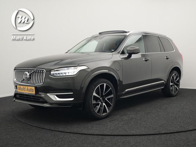 Volvo XC90 T8 Twin Engine AWD Inscription Plug In Hybrid Dealer O.H PHEV | Panodak | Adaptive Cruise | Head Up | Luxe Lederen Sportstoelen Massage & Ventilatie | 21"L.M | Harman Kardon | BLIS | Apple Carplay | Pilot Assist |