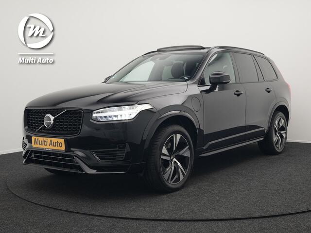 Volvo XC90 T8 Recharge AWD R-Design Plug In Hybrid LONG RANGE 7 Persoons PHEV | Panodak | Adaptive Cruise | Lederen Sportstoelen Memory | 360 Camera | Harman Kardon | BLIS | Keyless |