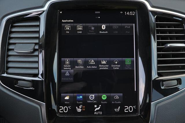 Volvo XC90 T8 Recharge AWD Inscription - LONG RANGE - Panorama/schuifdak - IntelliSafe Assist & Surround - 360º Camera - Harman/Kardon audio - Adaptieve LED koplampen - Verwarmde voorstoelen, stuur & achterbank - Parkeersensoren voor & achter - Elektr. bedienb. voor