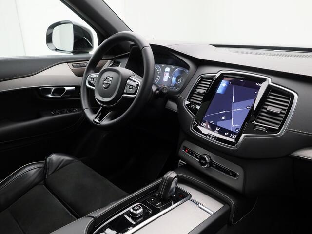 Volvo XC90 2.0 T8 Recharge AWD R-Design 7-Pers. | PANO | LUCHTVERING | ADAPTIVE | 360° | H&K | MEMORY | STOEL- EN STUURVERW.